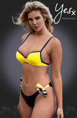 YesX Bikini 3 Piece Set Yellow