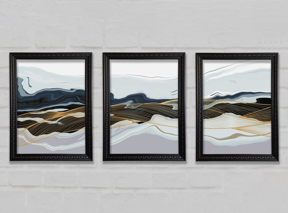 Abstract Layers of Rock Charlotte Black