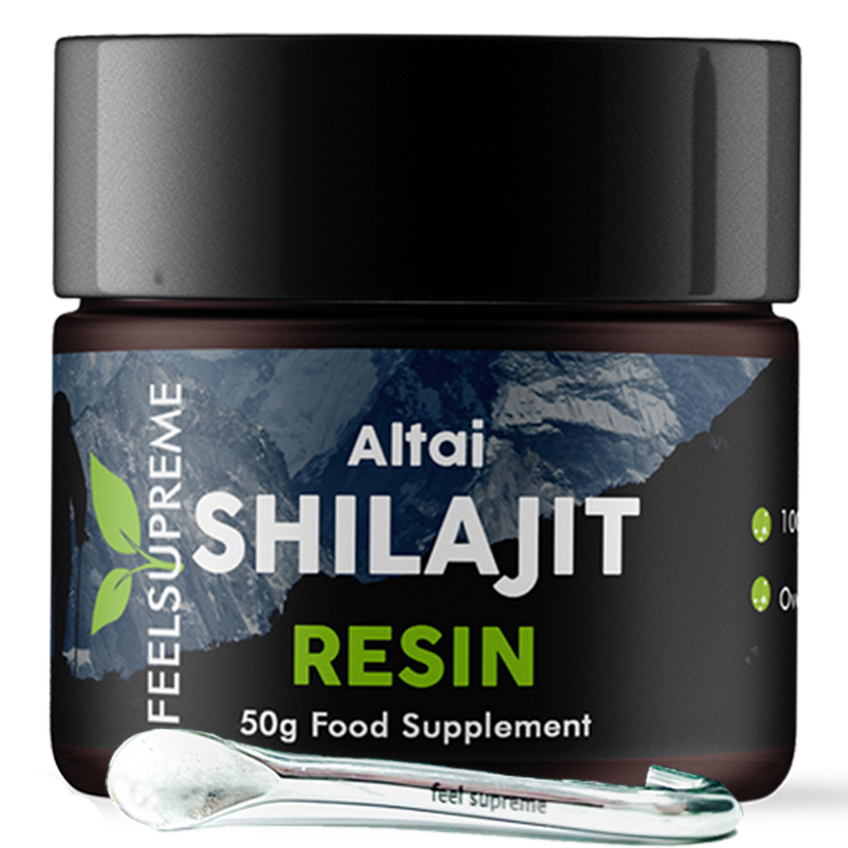Altai Shilajit Resin 50g | 120 Servings