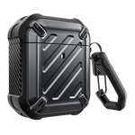 Apple AirPods 1 & 2 Unicorn Beetle Pro Rugged Case-Black Black