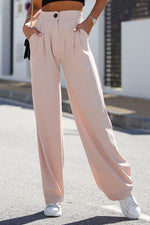 IVON Bahari Straight Classic Trousers Beige