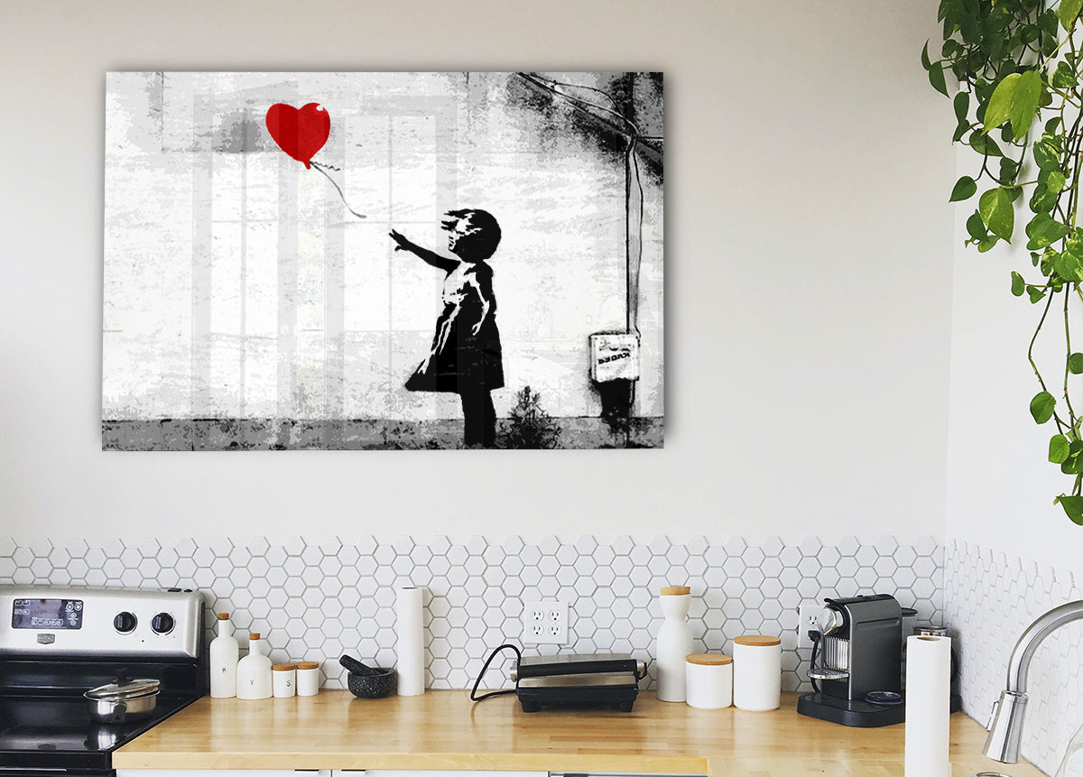 Balloon Girl Love Heart