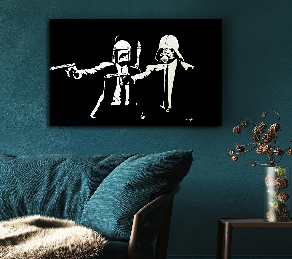 Banksy Star Wars Pulp Fiction