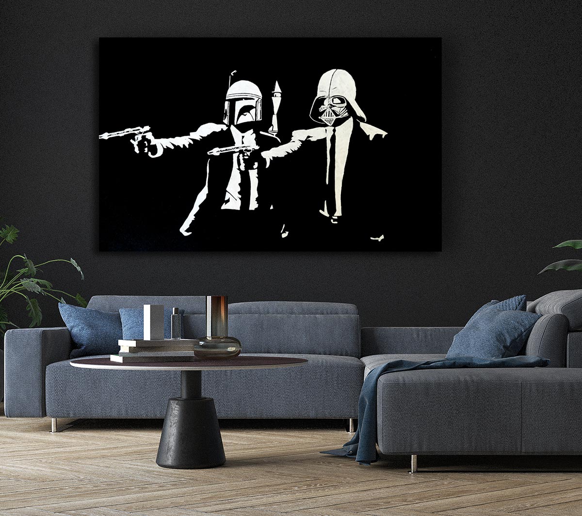 Banksy Star Wars Pulp Fiction