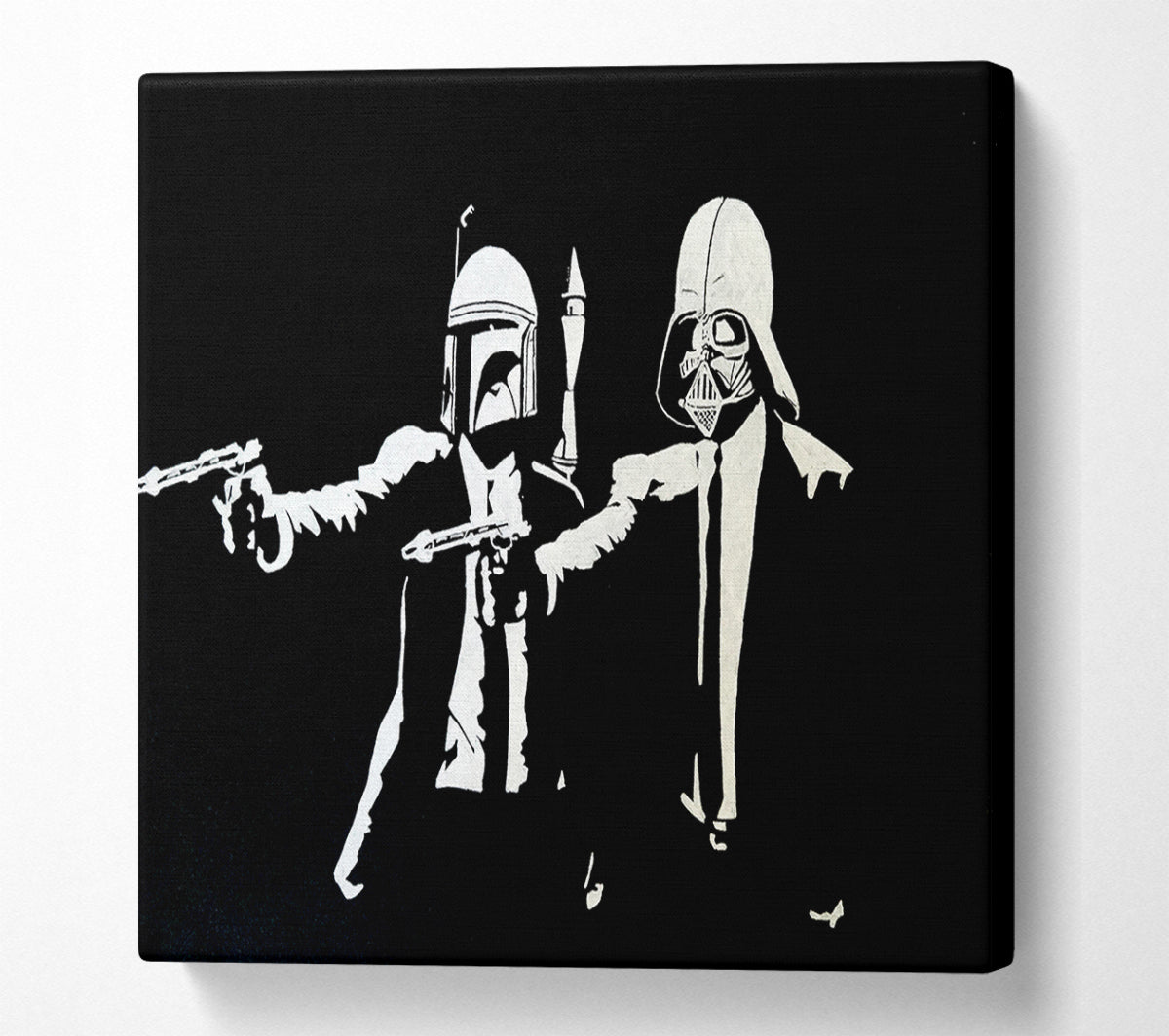 Banksy Star Wars Pulp Fiction Square