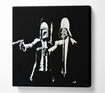 Banksy Star Wars Pulp Fiction Square