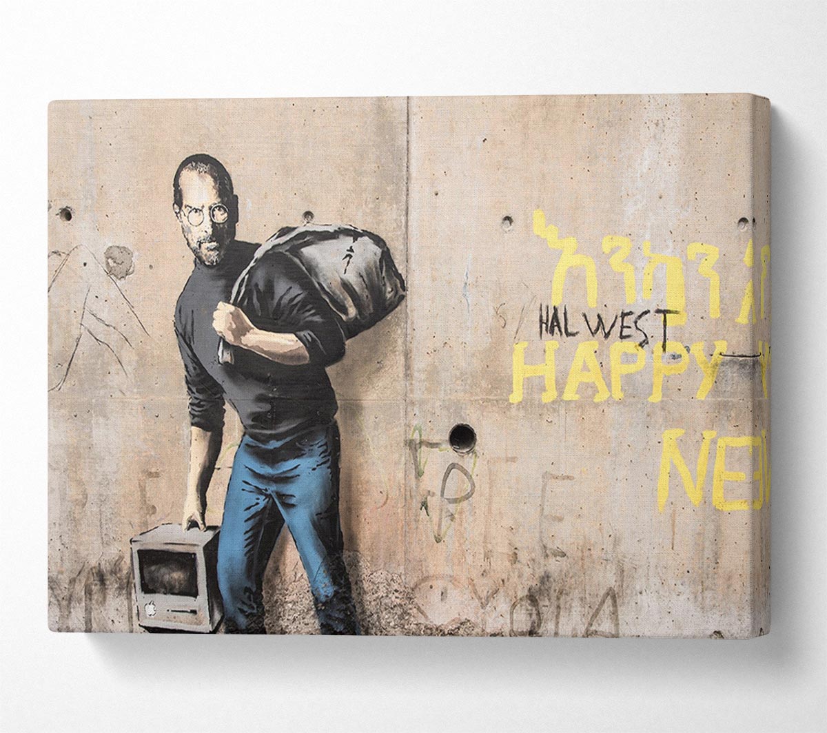 Banksy Steve Jobs Imac