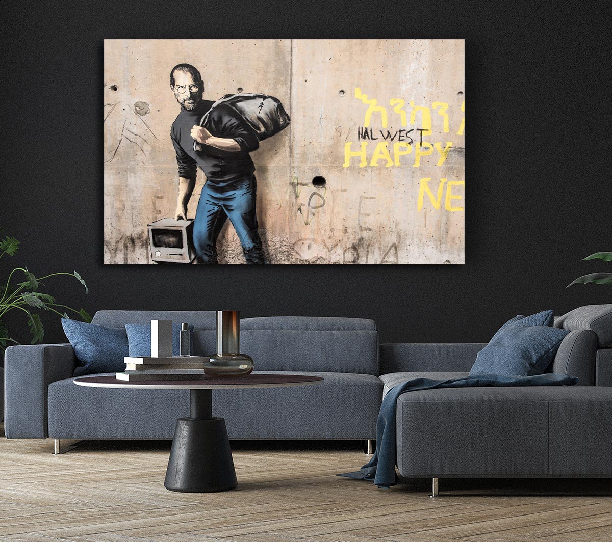 Banksy Steve Jobs Imac