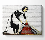 Banksy Sweep It Under The Carpet