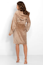 Momenti Per Me Teddy Ears Beige Bathrobe Dressing Gown