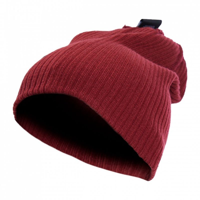 Bauer NE Flc Slouch Sr M 1059408 winter hat Red niebieski