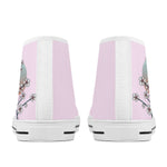 Arctic Sunset Sekura Canvas Hi-Top Shoes