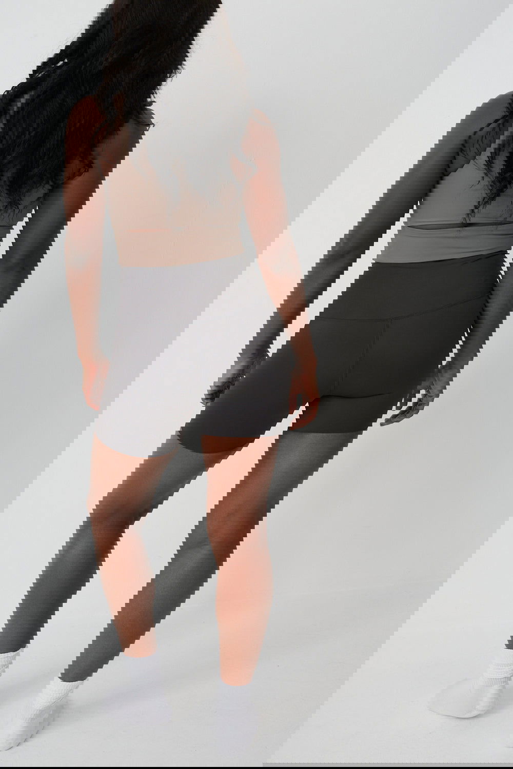 Bea Workout Top in Taupe