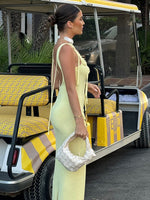 Beach Dress Knitted Floating Flower Beach Bikini Swimsuit Beach Cover-up