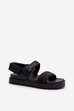 Big Star Eco-Leather Platform Velcro Sandals