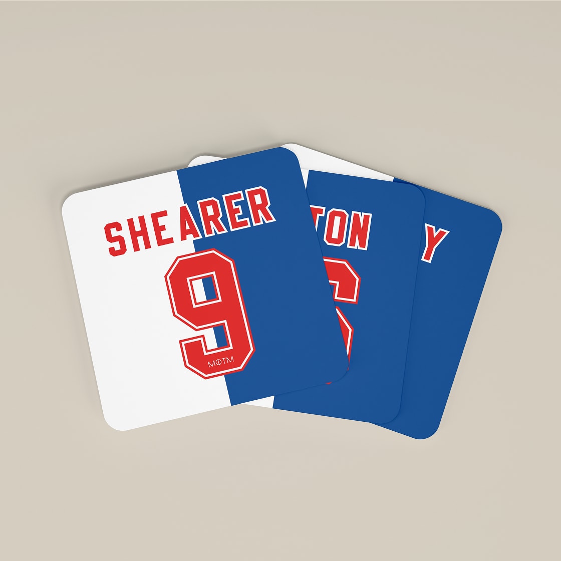 Blackburn Rovers 1995 Premier League Legends Football Coasters - Set of 4