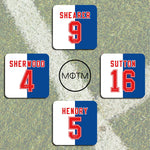 Blackburn Rovers 1995 Premier League Legends Football Coasters - Set of 4
