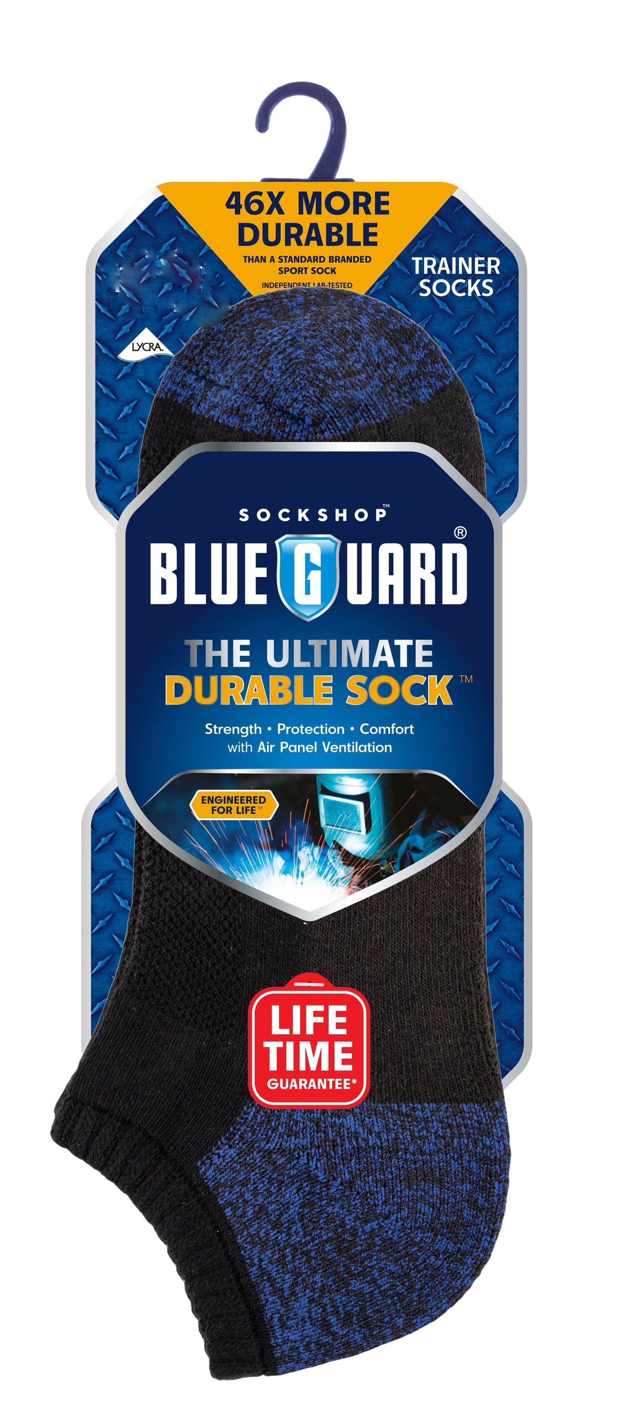 BlueGuard Durable Trainer Socks