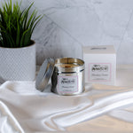 The Stirling Candle Company Blushing Orchid - Travel Tin Candle - Wooden Wick