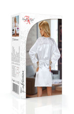 Beauty Night BN6435 Fabienne Dressing Gown Robe White
