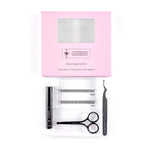 Boxed 'C' Curl Black Half Lash Ribbons® Starter Kit (With Ultimate Bond) Niya