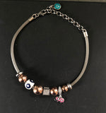 Bracelet with Chunky Charms