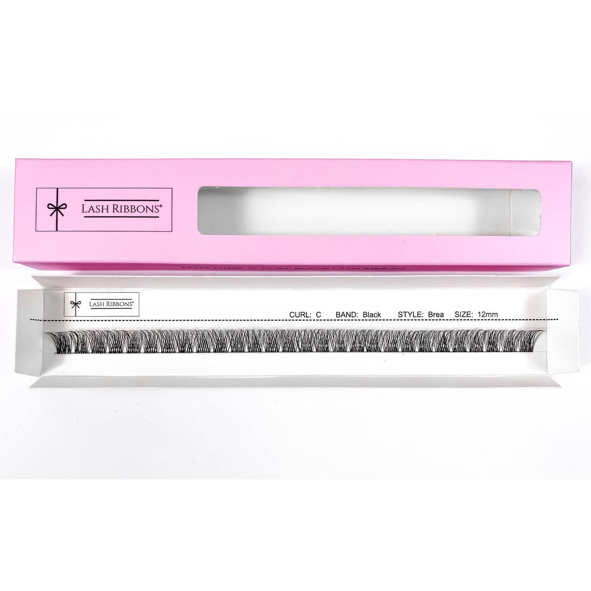 'C' Curl Black Lash Ribbons® Starter Kit (With Ultimate Bond)