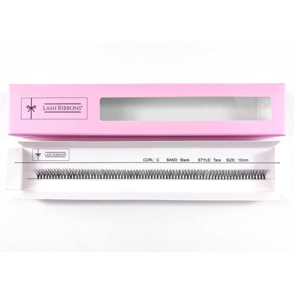 'C' Curl Black Lash Ribbons® Starter Kit (With Ultimate Bond) Tara 10mm