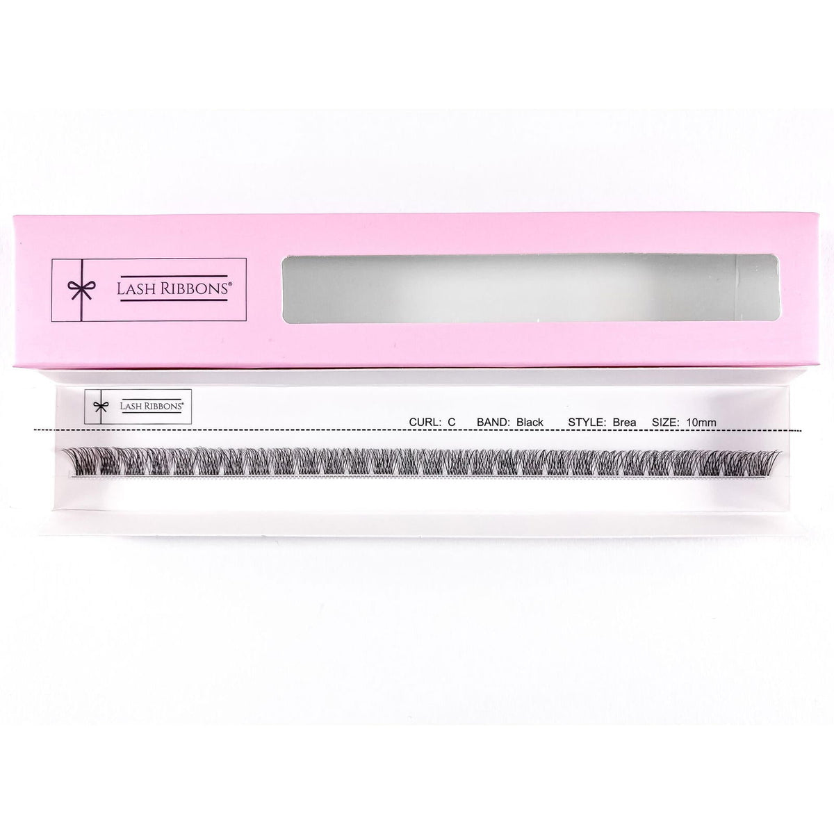 'C' Curl Black Lash Ribbons® Starter Kit (With Ultimate Bond)