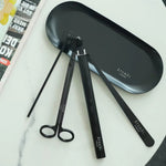 Matte Black Candle Care Set of 5 Pieces