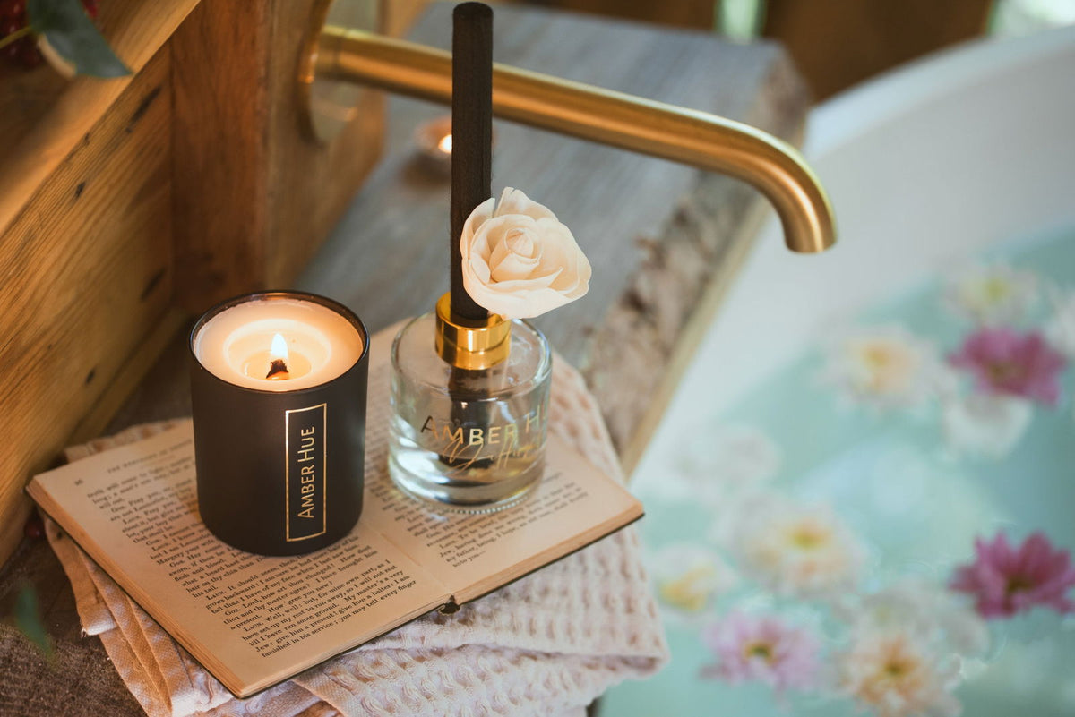 Candle & Reed Diffuser Set