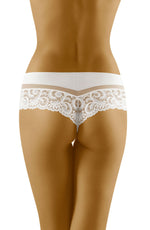 Wolbar Cantata Shorts Soft Microfibre Thong White