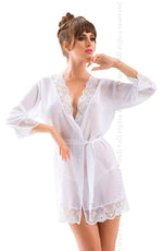 Irall Erotic Cassidy Dressing Gown White