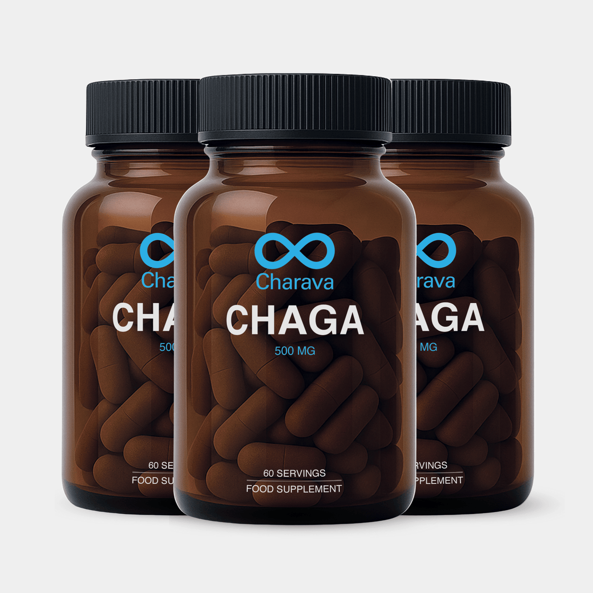 Chaga 500mg 90 Days