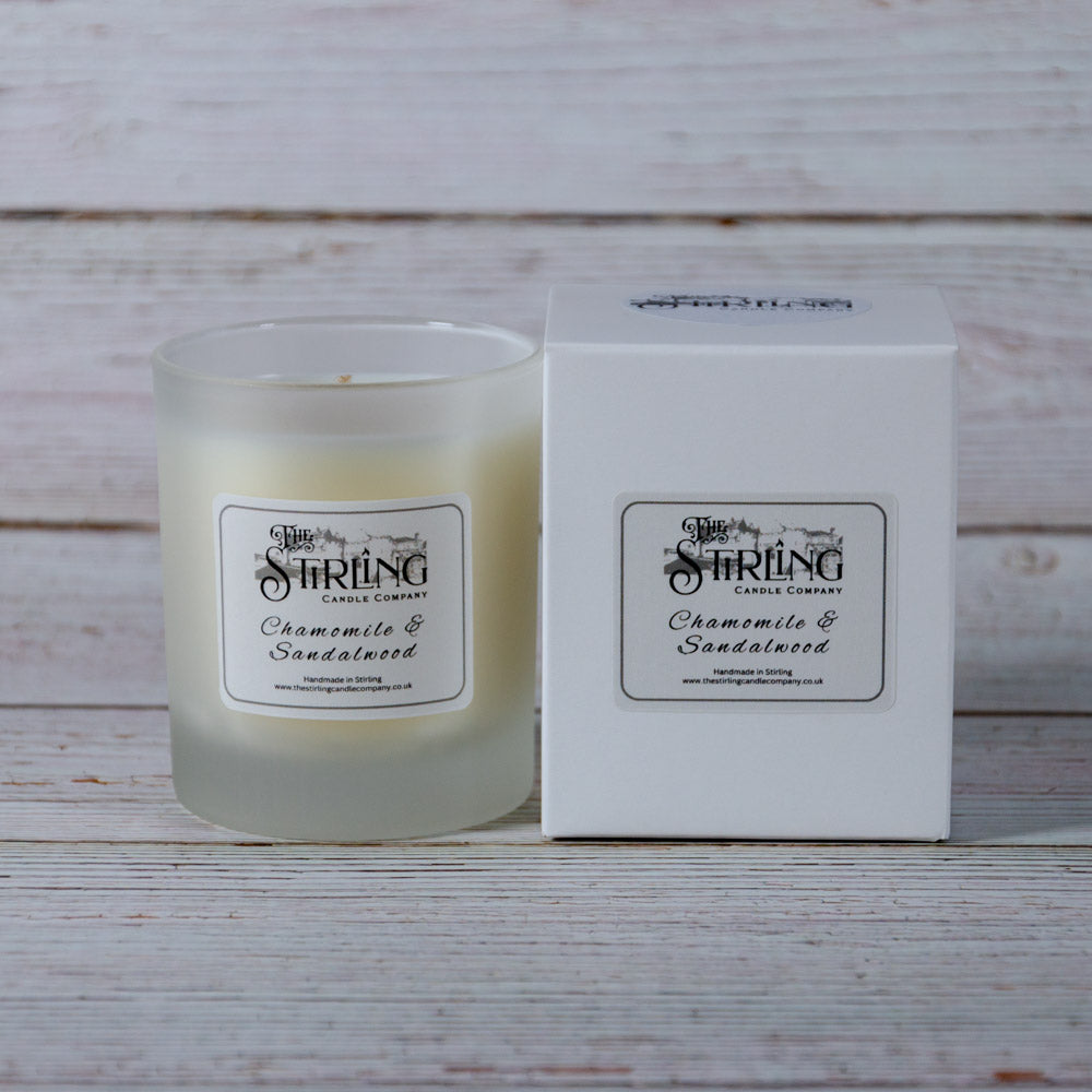 The Stirling Candle Company Chamomile & Sandalwood Medium Candle