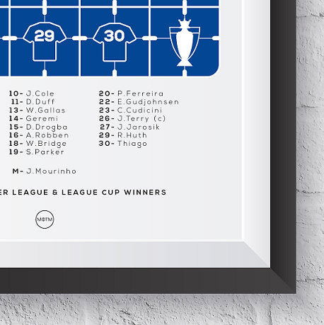 Chelsea 'The Special Ones' 2004/2005 Print