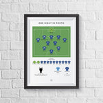 Chelsea vs Manchester City 2021 Champions League Final Print A0 - 841mm x 1189mm