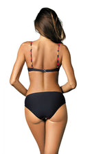 Colourful Hip Cut Out Two Piece Bikini Set | Marko