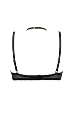 Confidante Devil Lace Bra Red and Black