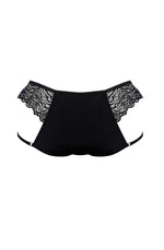 Confidante Devil Lace Brief Black/Red