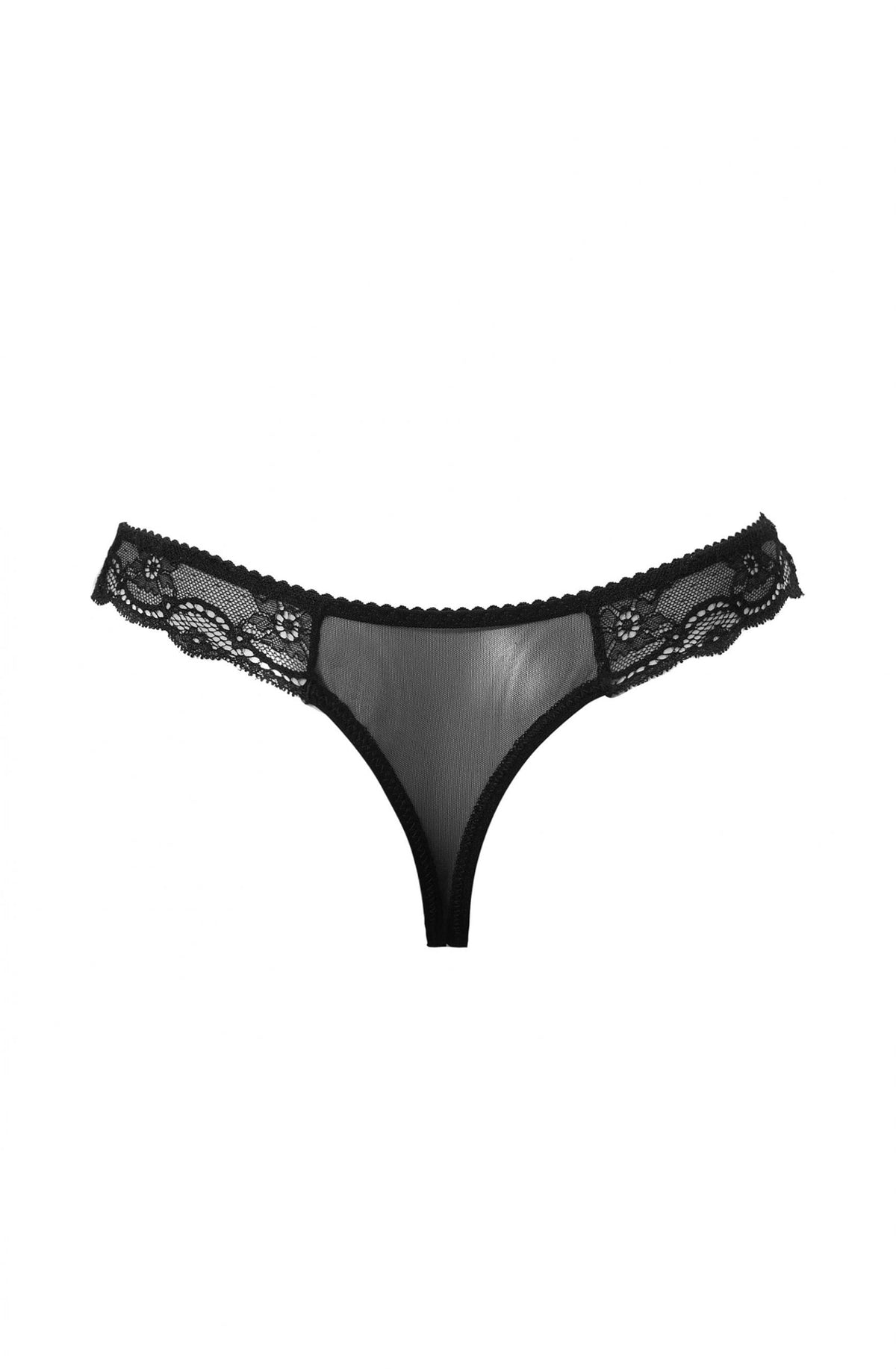 Confidante Opium Thong Black