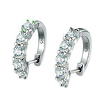 Cosima Moissanite Stud Earrings D Colour Moissanite Earrings
