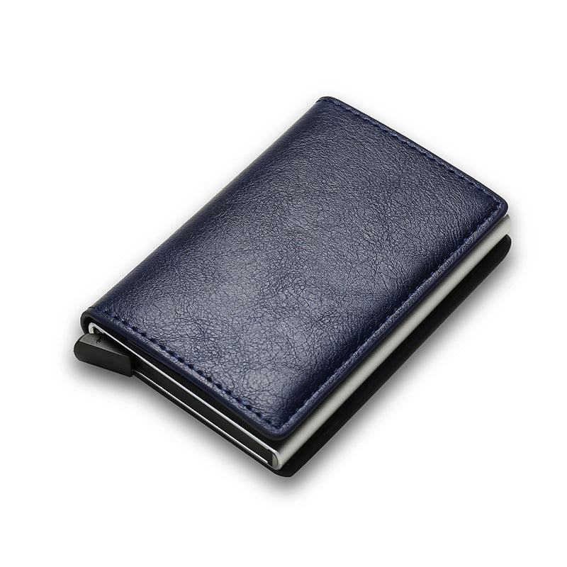 Credit Card Holder Wallet Blue