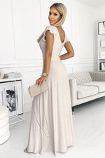 Crystal Occasion Long Occasion Dress | Numoco