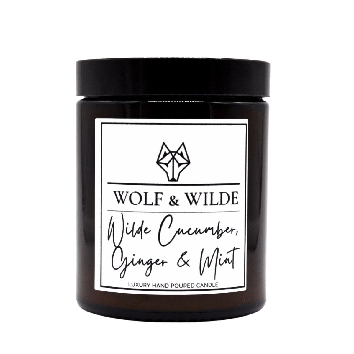Wolf & Wilde Cucumber, Ginger & Mint Luxury Aromatherapy Scented Candle