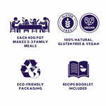 Spice Pots Curry Spice Kit with 3 x Recipe Booklets with Weight Watching Smart Points