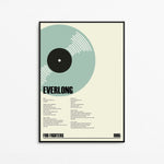 Custom Record Lyrics Wall Art Print