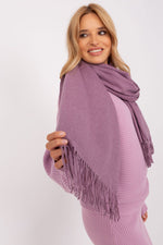 AT Warm Tassel Winter Shawl Scarf