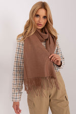 AT Warm Tassel Winter Shawl Scarf