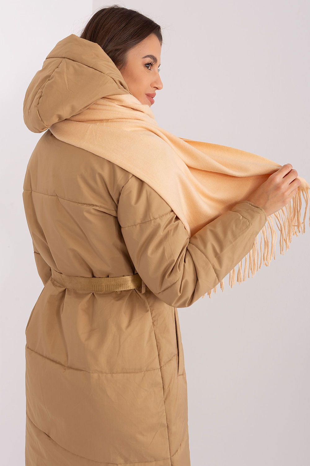 AT Warm Tassel Winter Shawl Scarf